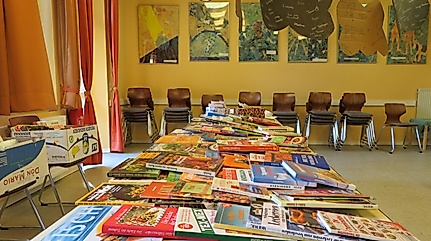 Büchermarkt im Gemeindehaus Basbeck