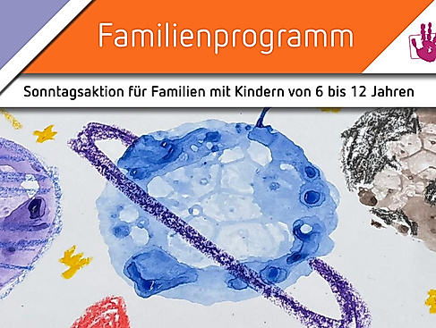 Familiensonntag: Collagen – Wir reisen ins Weltall