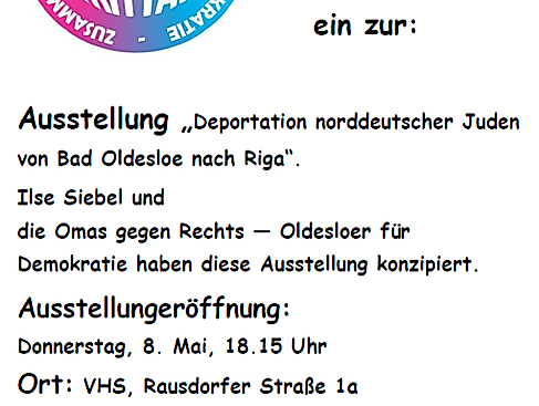 Deportation norddeutscher Juden von Bad Oldelsoe nach Riga