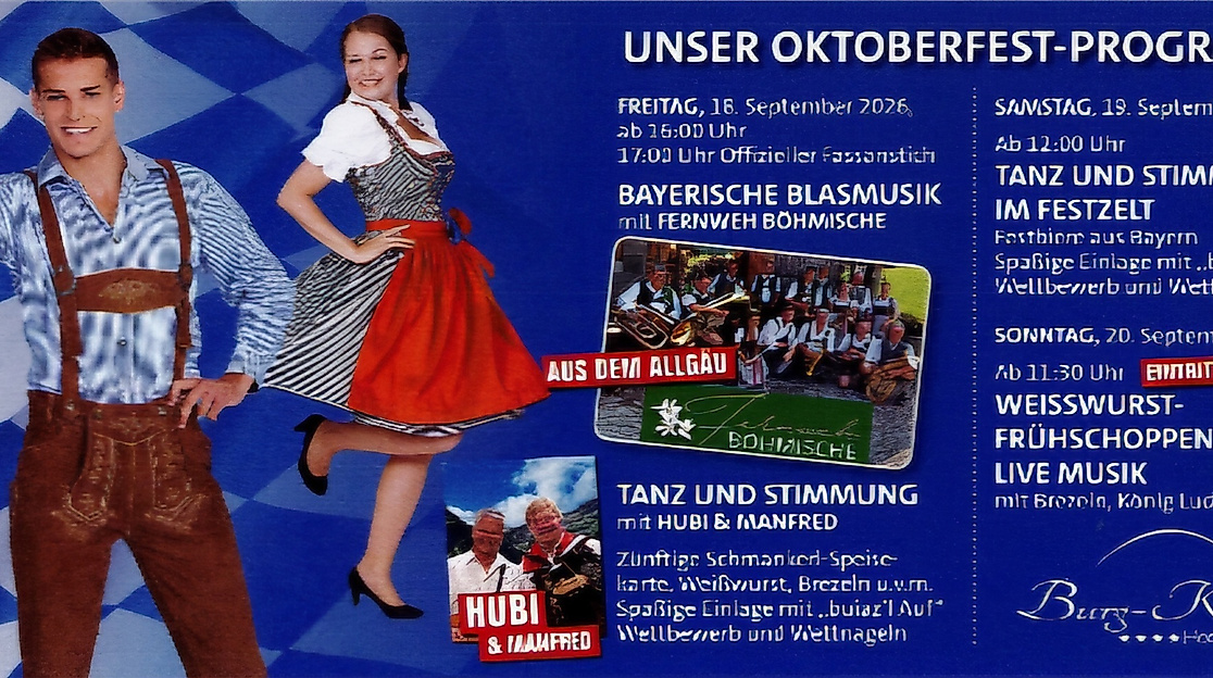Oktoberfest-Programm-2026