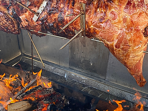 Gallischer Abend 2026 am Elbdeich in Otterndorf - Wildschwein vom Grill