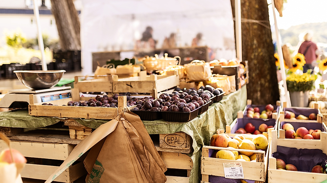 Wochenmarkt in Malente