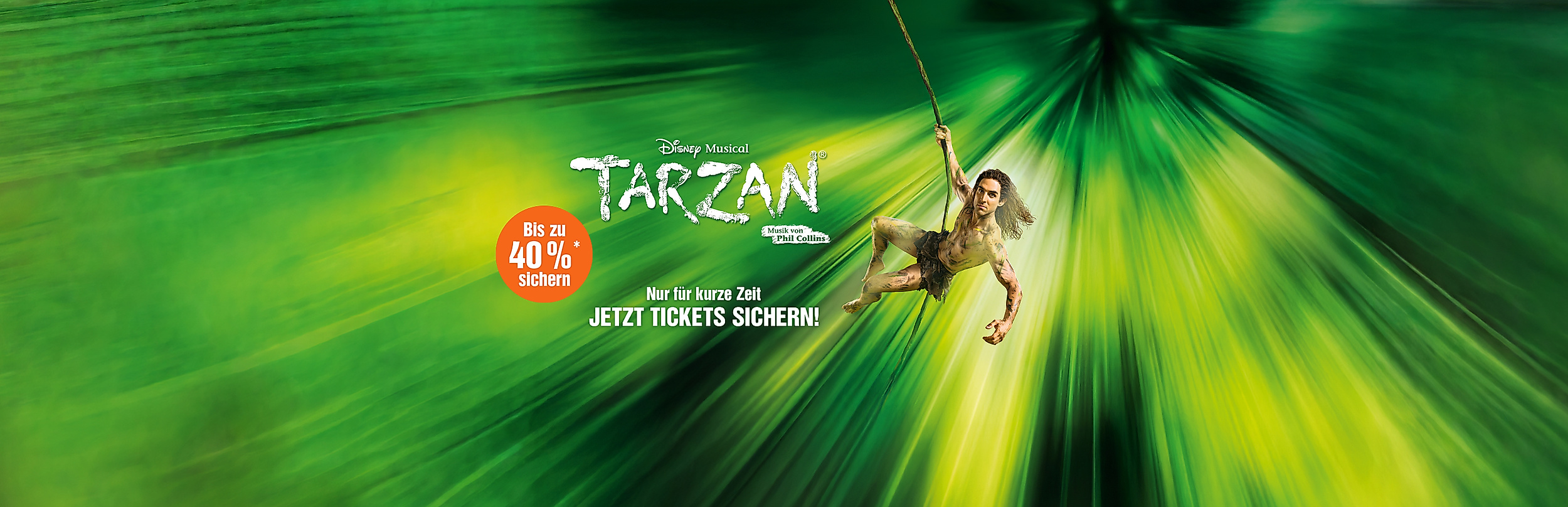 Tarzan Salesdays mit bis zu 40 % Rabatt