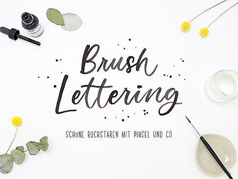 Brushlettering Workshop bei  Papier à la Carte