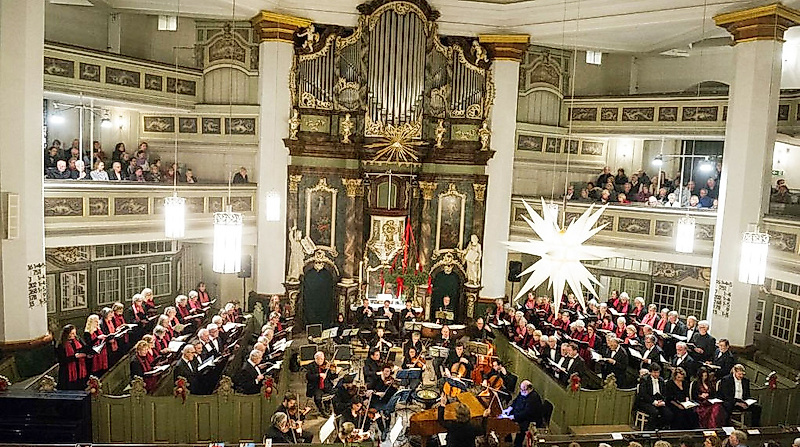 Oratorienkonzert 2026 - Brahms: Violinkonzert D-Dur / Dvorák: Messe D-Dur