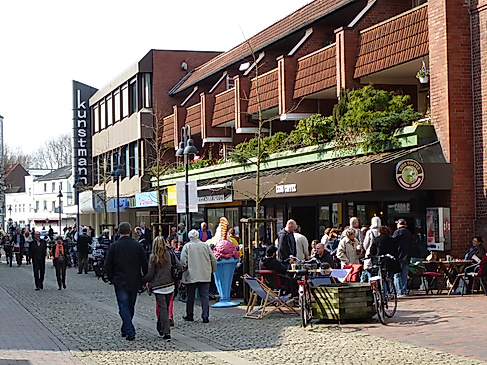 Die Innennstadt von Pinneberg