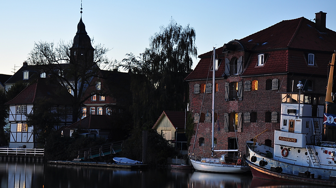 Abendstimmung Binnenhafen