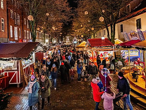 Stader Weihnachtsmarkt am Pferdemarkt