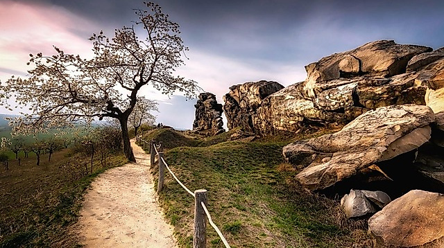 "Ein Tag - ein Bild" - Mal-Tag  mit Sue Legahn "Ein Ausflug ins Gebirge"