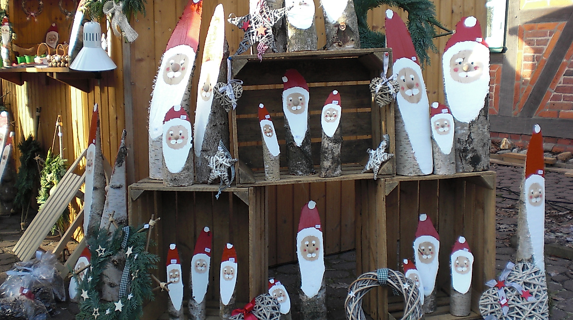 Auf dem Weihnachtsmarkt