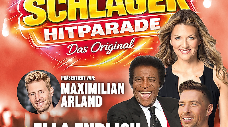 Die große Schlagerhitparade 2027 - Das Original - Maximilian Arland präsentiert Ella Endlich, Ramon Roselly und Roberto Blanco