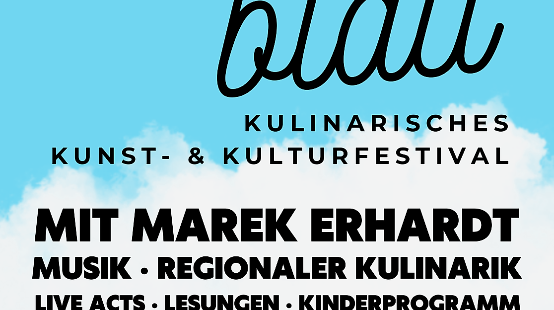 Flyer Himmelblau 2025