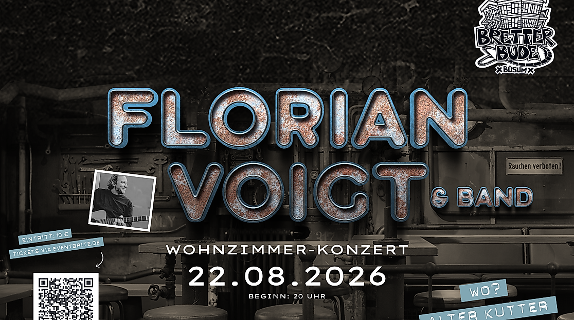 Wohnzimmer-Konzert Florian Voigt mit Band
