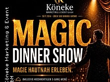Magic Dinner Show mit 3-Gang-Menü - Die besondere Dinner Show