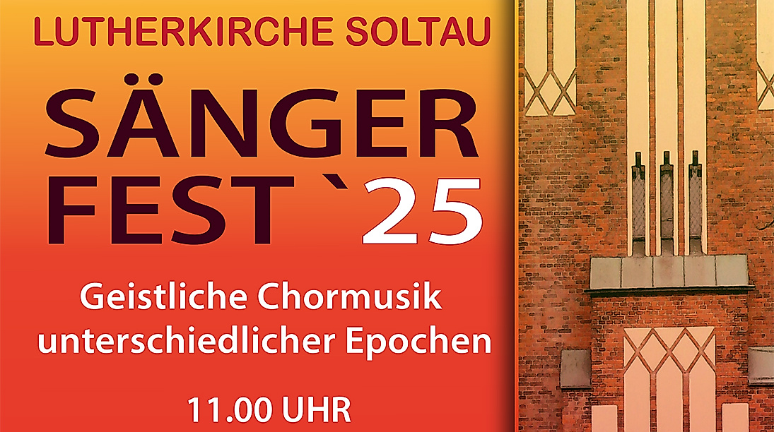 Sängerfest am 21.09. in Soltau