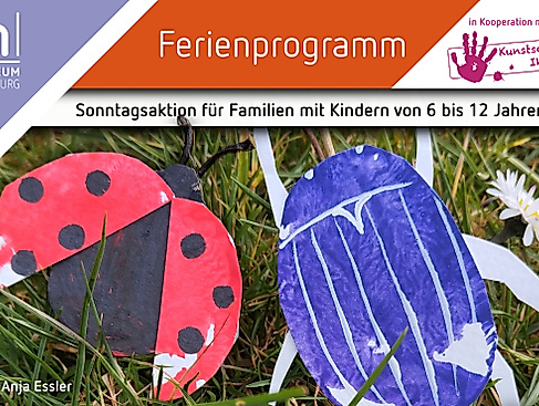 Familiensonntag: Pinsel, Papier & Krabbeltier