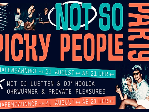 Not So Picky People Party Plakat