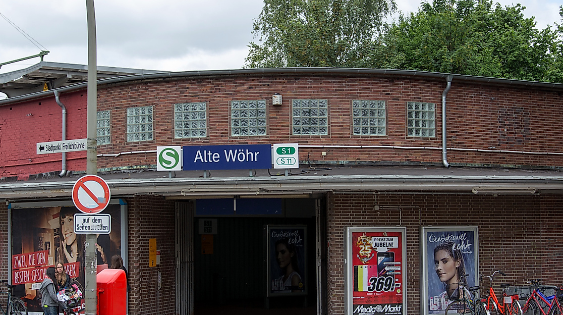 Treffpunkt: S-Bahnhof Alte Wöhr