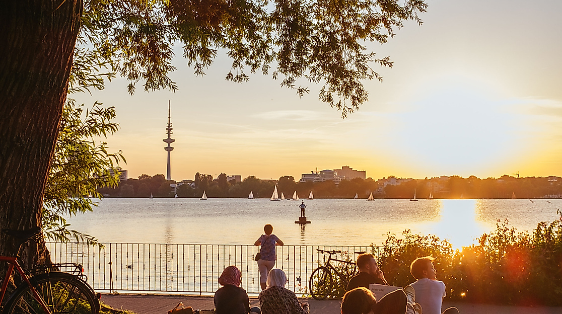 Alsterrundfahrt Parks
