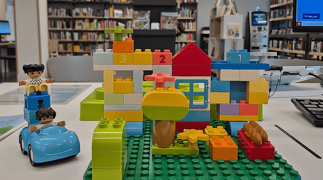 Kleiner LEGO-DUPLO-Nachmittag der Bücherhalle