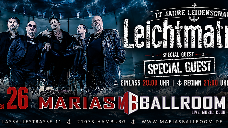 Leichtmatrose Leichtmatrose - 17 Jahre Leidenschaft // Plus Special Guest