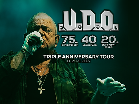 U.D.O. - Triple Anniversary Tour 2027