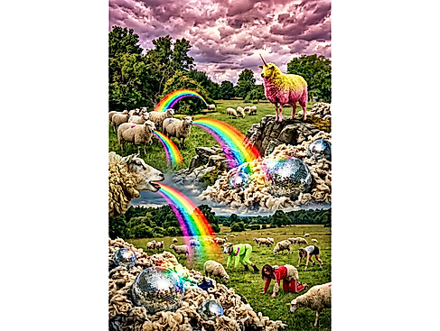 A Symphony of Wool - Véronique Langlott