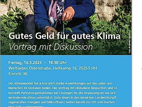 Gutes Geld für Gutes Klima