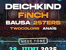 Samstag: DEICHKIND, FiNCH, Bausa, 257ers & Gäste | Open R Festival 2025