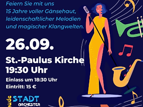 Jubiläumskonzert 15 Jahre Stadtorchester Buxtehude