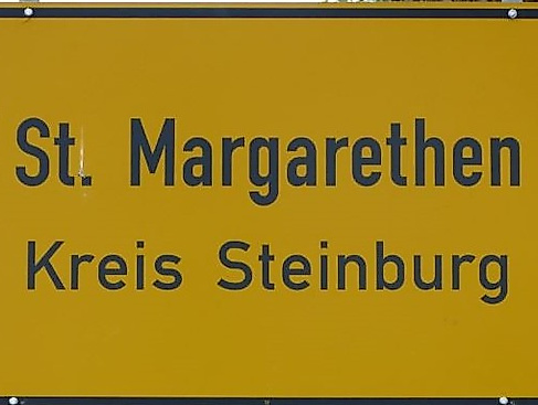 Ortsschild St. Margarethen