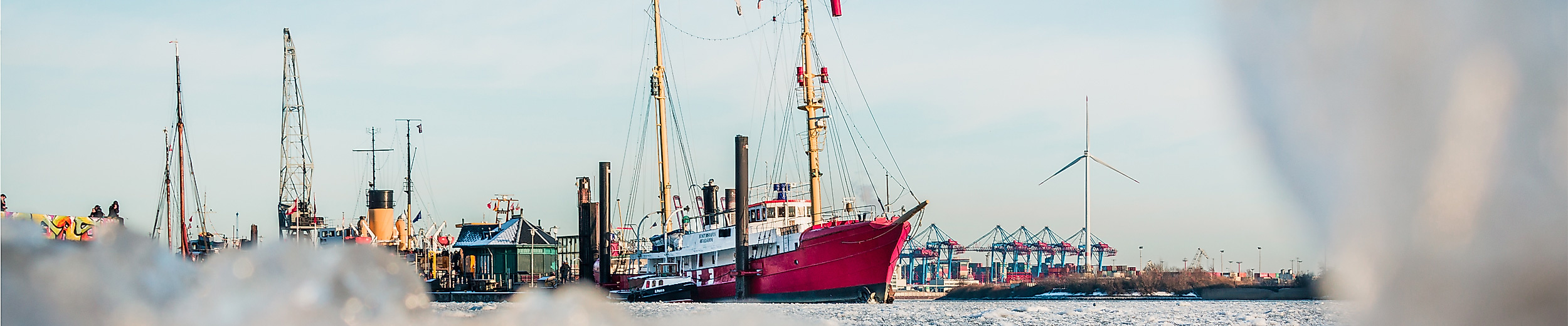 Hamburg im Winter