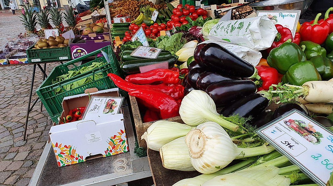 Wochenmarkt in Bad Segeberg