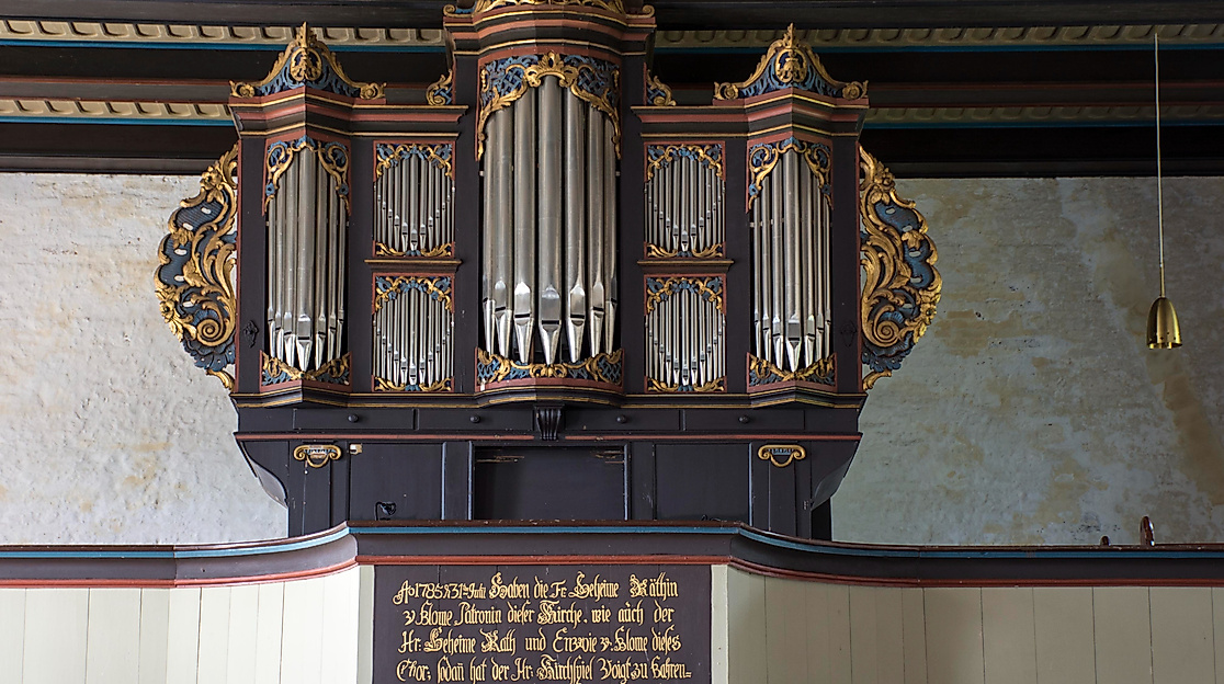 Orgel in der St. Nicolai Kirche Neuenkirchen