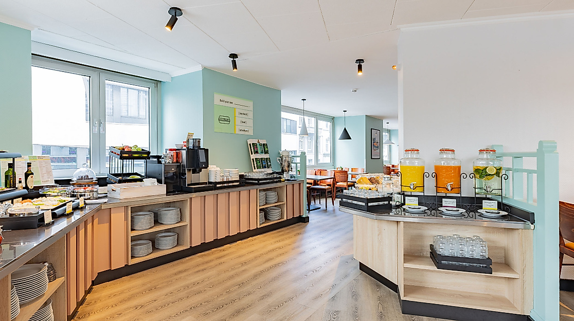 Garner Hotel Hamburg - Graf Moltke: Frühstück