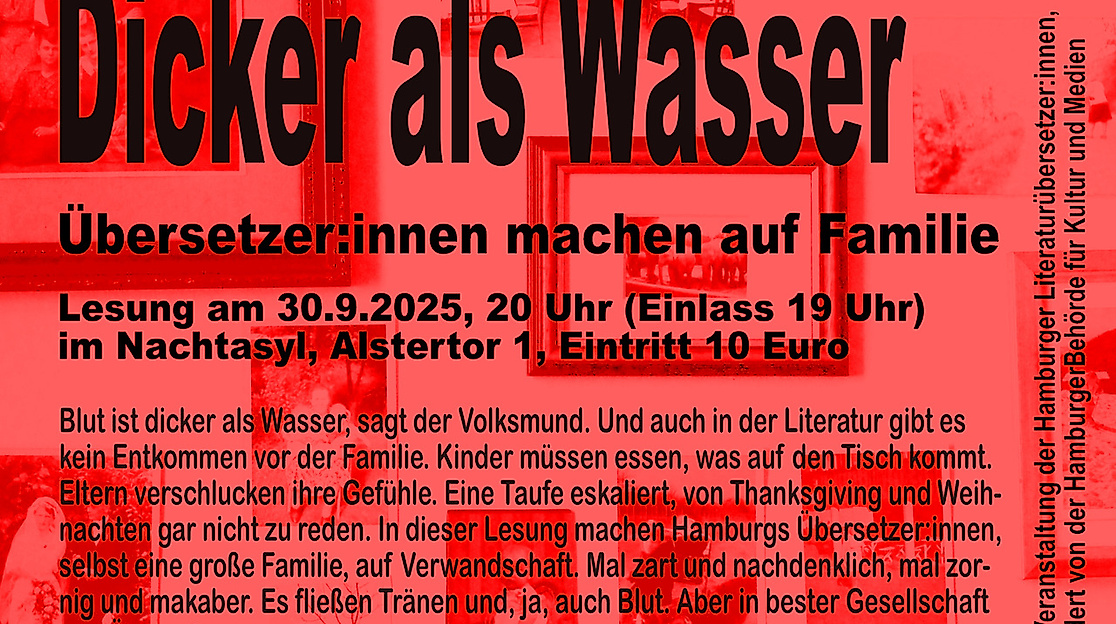 Übersetzer:innen Lesung