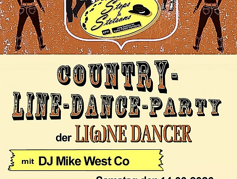 Country Line Dance-Party der Li(a)ne Dancer