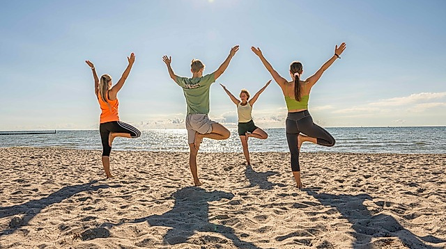 Sport: Yoga mit Sabine Matzen