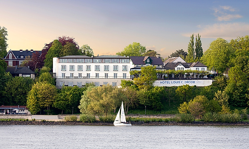 Hotel Louis C. Jacob Hamburg: Außenansicht