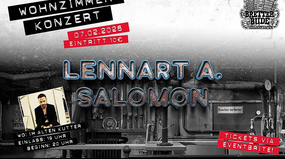 Wohnzimmer Konzert Lennart A. Salomon