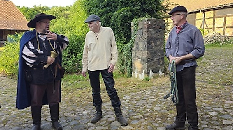 Historische Ortsführung mit dem Dorfausrufer Hannes
