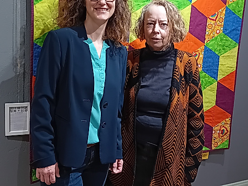 Quilt-Künstlerinnen im Museum Soltau anwesend