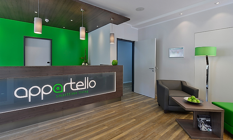 Hotel appartello - smarttime living Hamburg: Rezeption