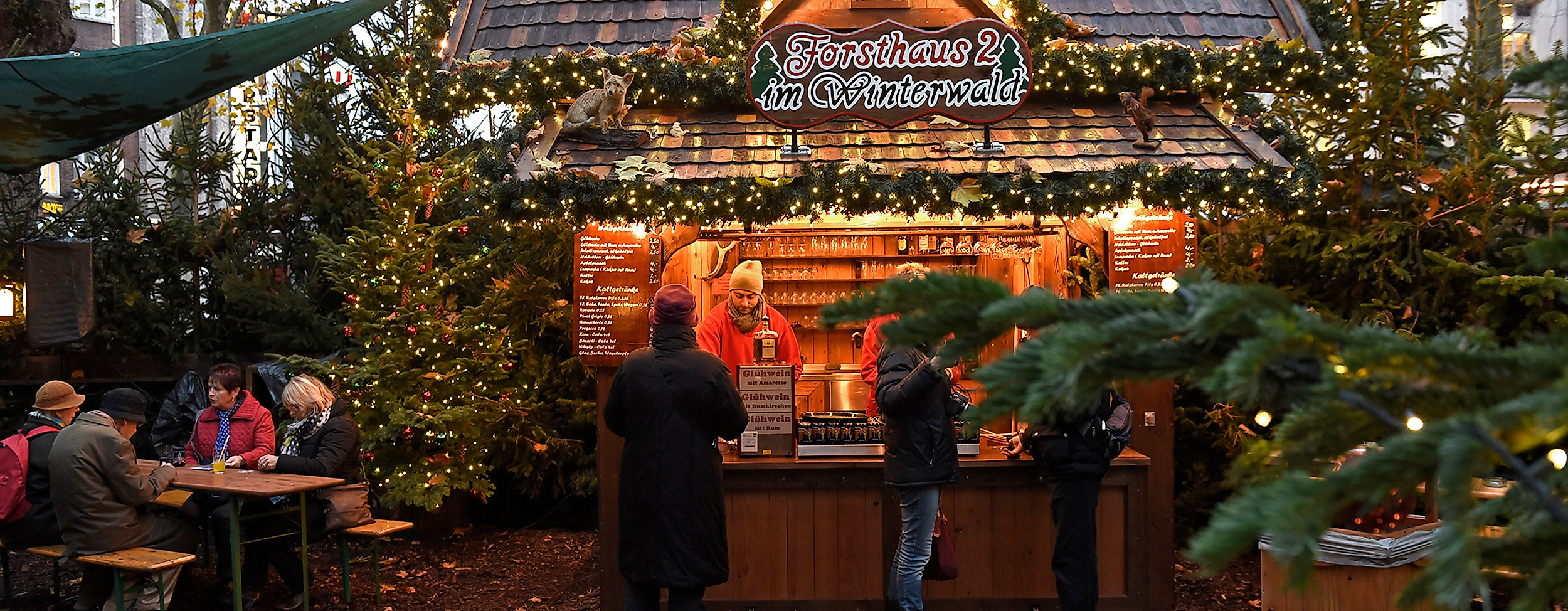 Weihnachtsmarkt am Gerhart-Hauptmann-Platz