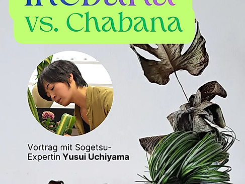 Flyer Instagram Tee und Ikebana mit Yusui Uchiyama