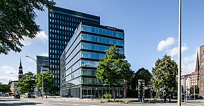 Außenansicht Prmier Inn Hamburg City