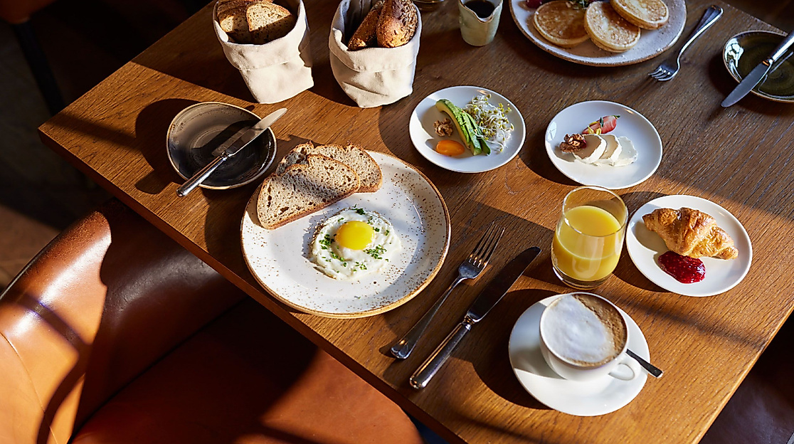 Hotel Gastwerk Hamburg: Frühstück