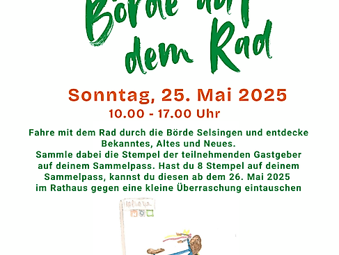 Börde auf dem Rad