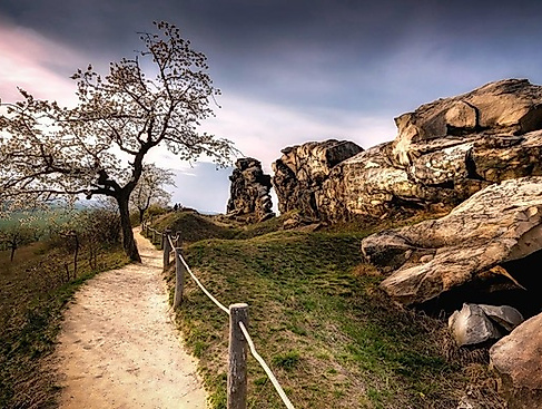 "Ein Tag - ein Bild" - Mal-Tag  mit Sue Legahn "Ein Ausflug ins Gebirge"