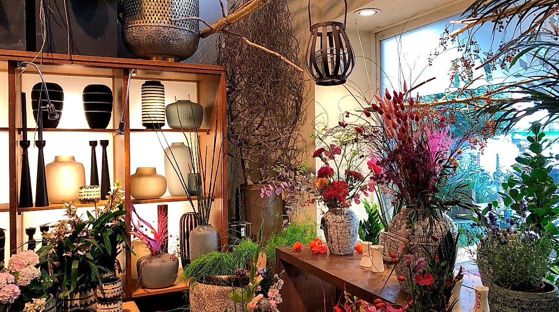 Grüne Flora in der Schanze